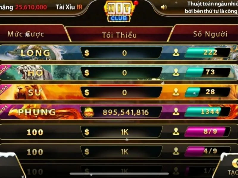 Hướng dẫn các bước chơi Xóc Đĩa online tại Hit Club