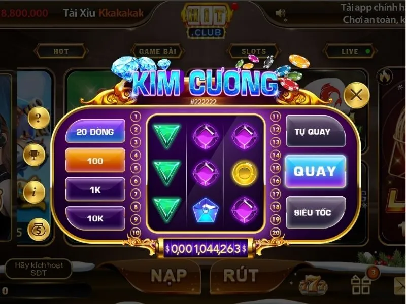 Luật lệ và cách chơi game Kim Cương tại Hit Club